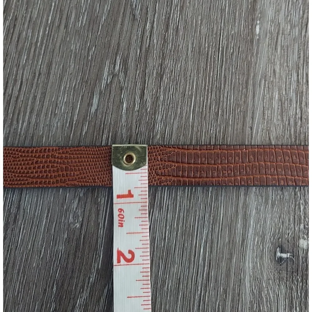 Banana Republic Factory Skinny Faux Lizard Belt XS